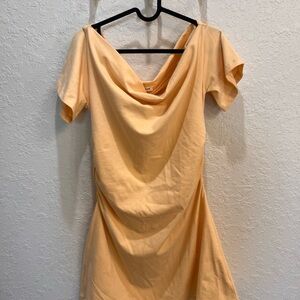 🍯 Yellow Reformation Mini Dress